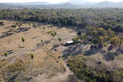 Chácara com 100ha e 800 metros de Rio Mimoso